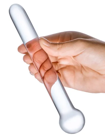 7 inch handmade glass dildo sex toy fracture resistant