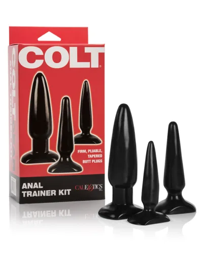 Colt Anal Trainer Kit Three Graduated Sizes Butt Plugs