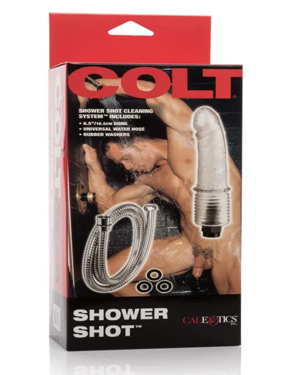 Colt Shower Shot Water Dong Shaped Nozzle Dildo