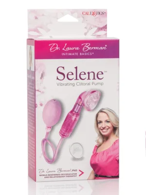 Dr Laura Berman Selene Vibrating Clit Pump with Two Sleeves