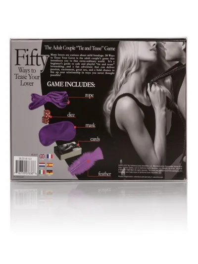 Fifty Ways To Tease Your Lover Couples Bondage Kit