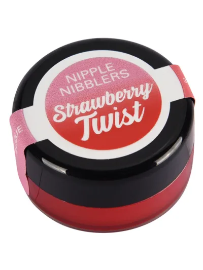 Nipple Nibblers Sensitizer Nipple Stimulator Tingle Balm Strawberry - 3g