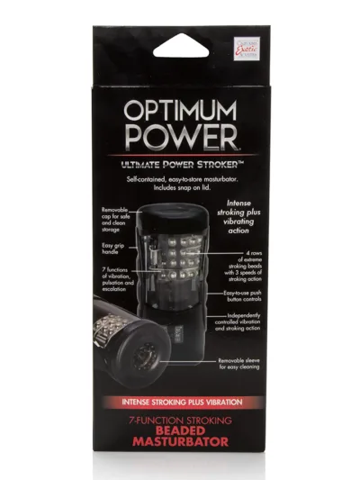 Optimum Power Stroker Ultimate Male Masturbator Vibrator