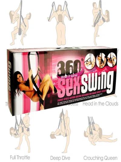 Spinning Sex Swing Trinity Vibes 360 Degree Bondage Swing