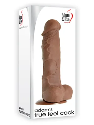 Realistic Brown Dildo with Suction Cup