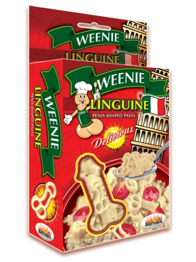 Penis Shaped Pasta Weenie Linguine Penis Pasta Party Supplies