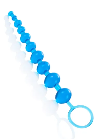 X-10 Anal Beads Easy To Use Anal Pleasure Anal Toy - Blue