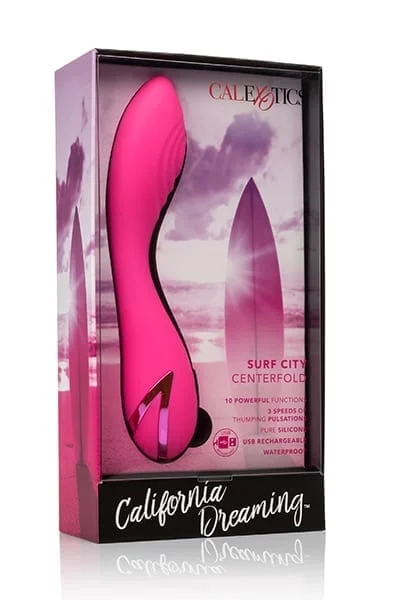 California Dreaming Surf City Centerfold Vibrator with 3 Speeds