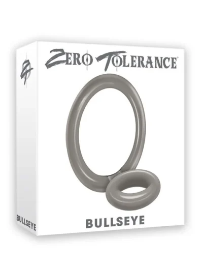 Double Cockring Longer-Lasting Erections Zero Tolerance Bullseye