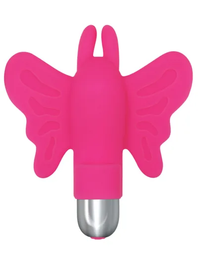 My Butterfly Vibrator Finger Vibrator Clit Simulator - Pink