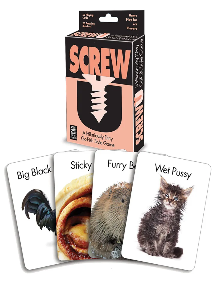 Sex Card Game For Couples Screw U Card Deck
