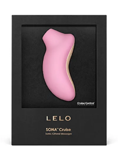 Lelo Sona Cruise Sonic Wave Clitoris Massager - Pink