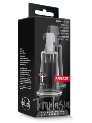 Nipple Pumping Cylinders for Temptasia Pumps Nipple Stimulators