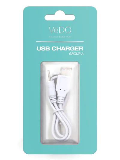 Vedo Sex Toys USB Charger Vibrator Charger - Group A