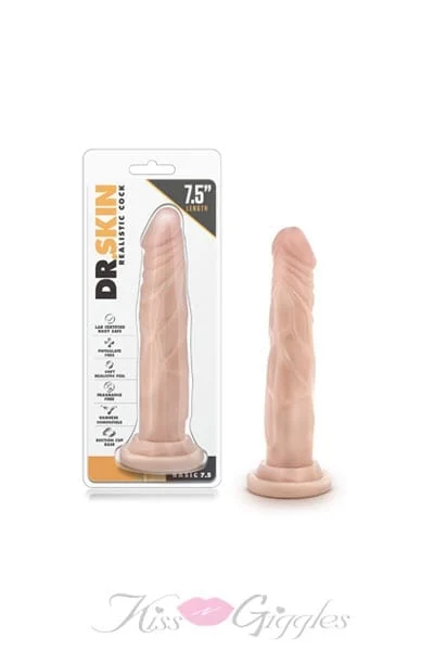 7.5 Inch Realistic Looking Cocks with a suction cup - Beige