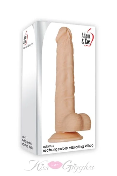 9 inch rechargeable vibrating dildo realistic looking cock