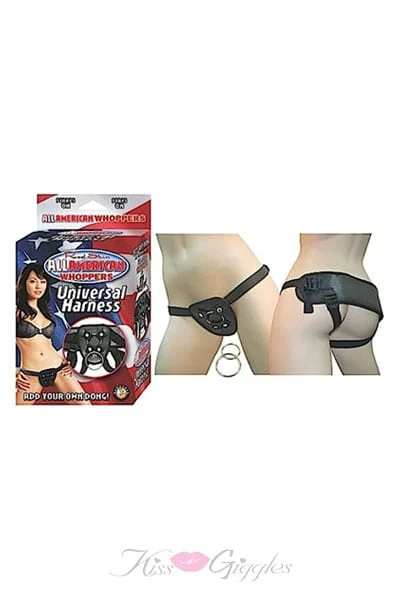 All American Whoppers Universal Harness - Black