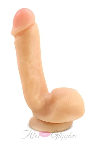 Au Naturel Anthony Bendable Dildo With Suction Cup- Natural