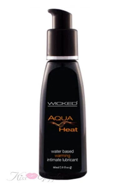Aqua Heat Water-based Warming Sensation Lubricant 2 Oz.