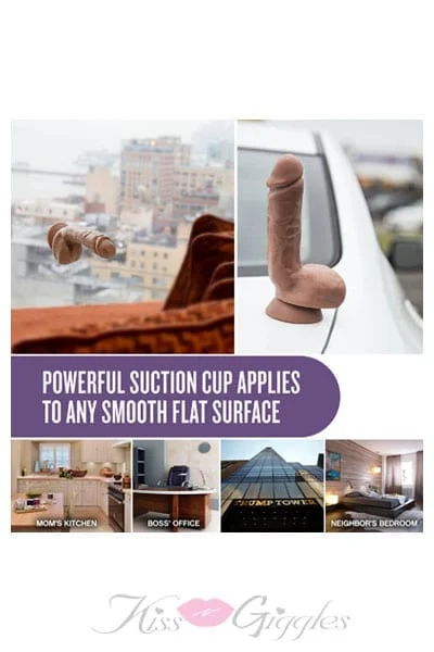 Powerful Suction Cup Realistic Erect Latin Cock - Latin Collection