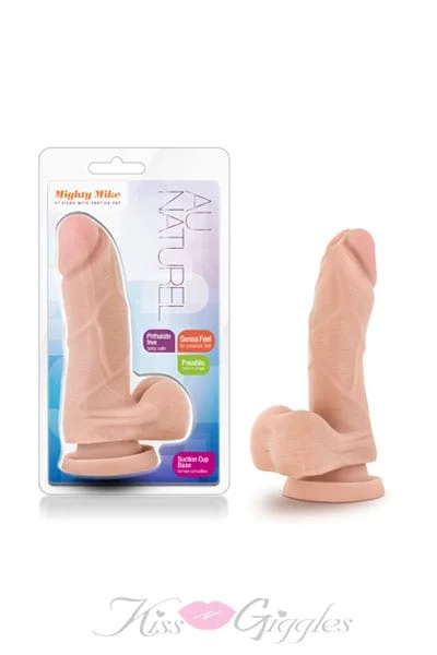 Au Naturel Mighty Mike Hypoallergenic Dildo For GSpot Play