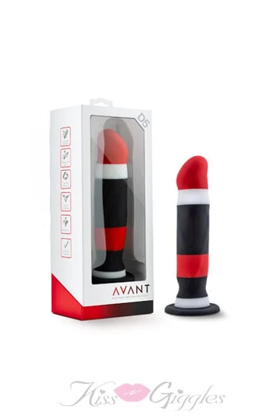 8 inch Straight Shaft Dildo with Suction Cup - Avant D5 Sin City
