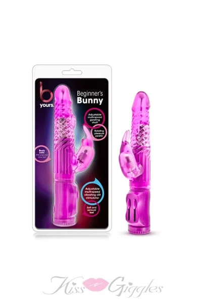 4.5 Inch Beginner Bunny Vibrator Clit Stimulator - Pink