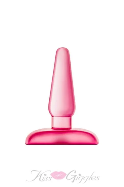 Eclipse Pleaser Small Slim Tapered Butt Plug - Pink