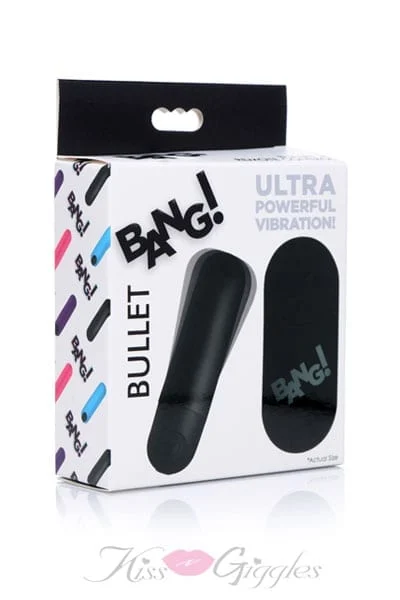 Bang vibrating bullet clitoris adult toy with remote control