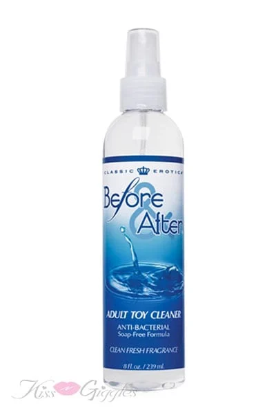 Antibacterial Sex Toy Cleaner for Before And After - 8 oz. Bottle