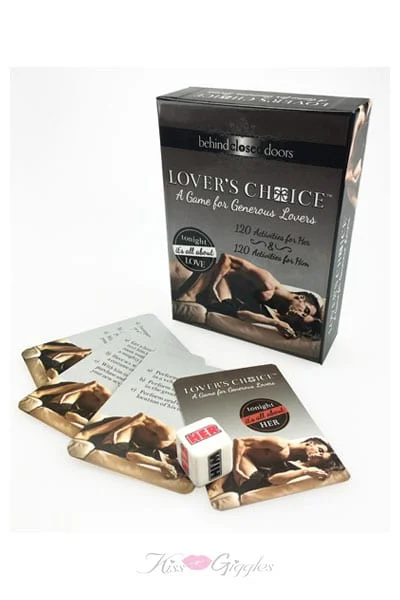 Behind Closed Doors Lover's Choice Couples Card Game Sex Games