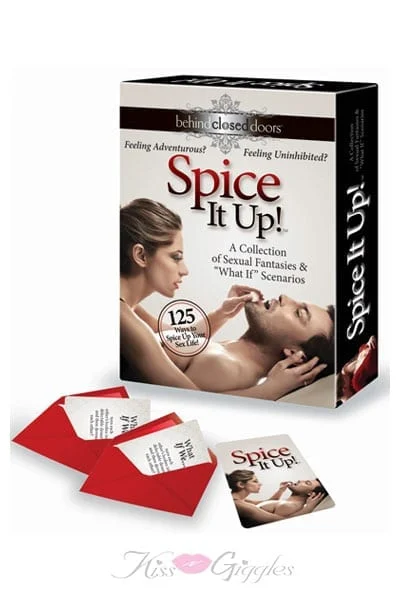 Behind closed doors spice it up! Sex card games for couples