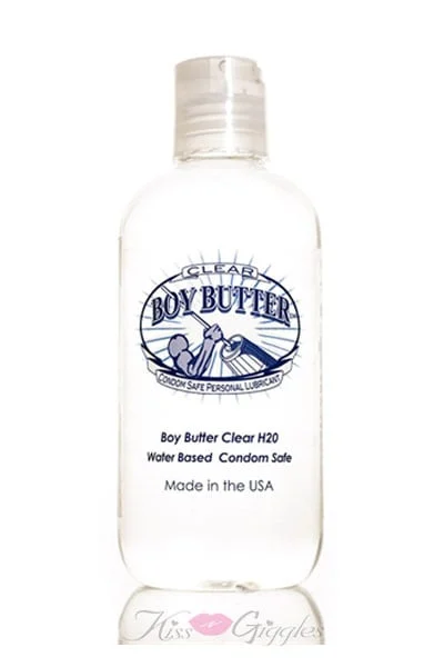 Boy Butter Clear H2O - Water Based Lubricants - 8 Oz.