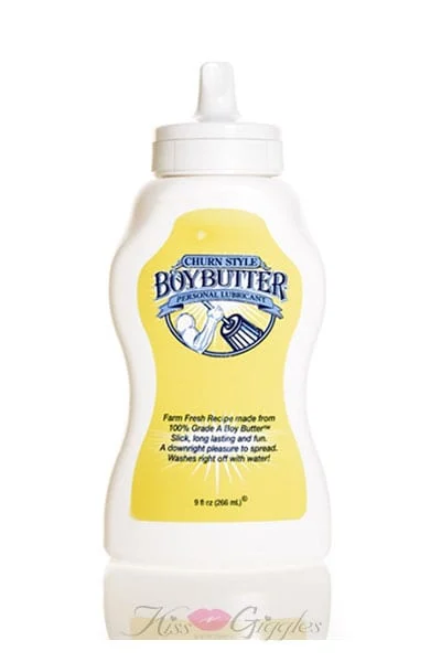 Boy Butter Original Lubricant - 9 oz. Squeeze Bottle
