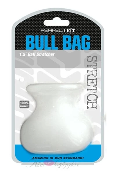 Clear Bull Bag Ball Stretcher Perfect Fit - 1.5 Inch