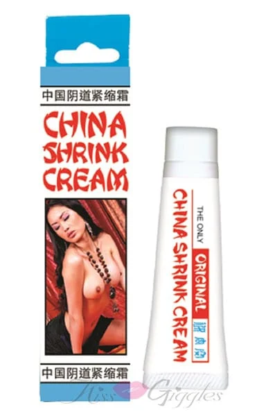 China Shrink Cream - Sex Aid Makes Her Good as New - .5 oz.