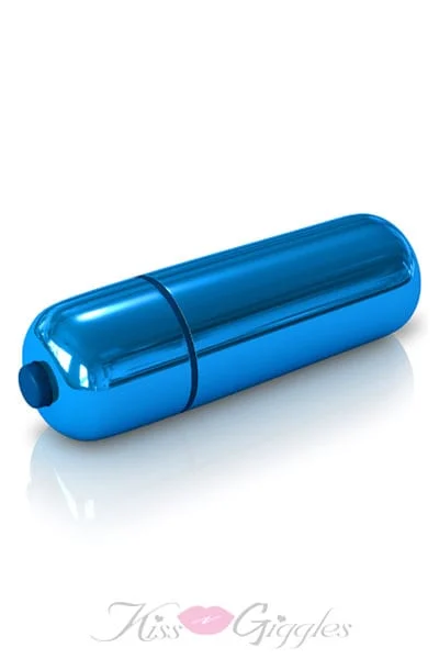 Classix Pocket Bullet Vibrator Clitoral Stimulator - Blue