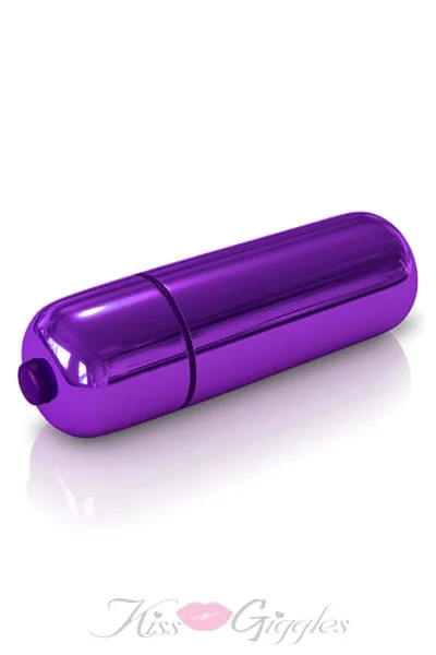 Classix Pocket Bullet Vibrator Clitoral Stimulator - Purple