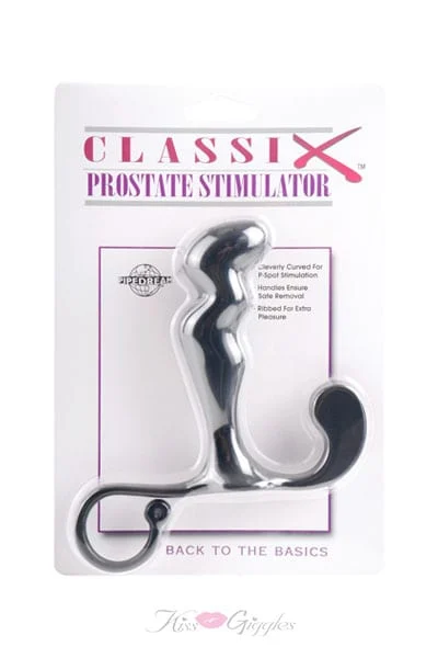 Classix Curve Prostate Stimulator for P-Spot Stimulation - Black