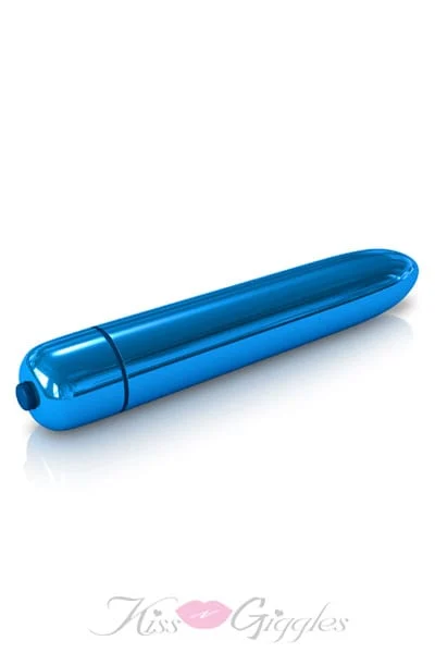 Classix Rocket 3.9 Inches Bullet Vibrator Discreet Sex Toy - Blue