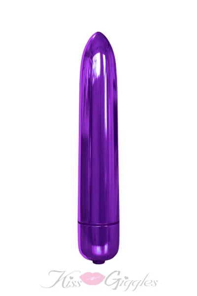 Classix rocket 3. 9 inches bullet vibrator discreet sex toy - purple
