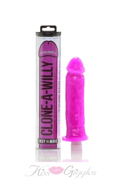 Make your own dildo kit neon purple clone a willy kit