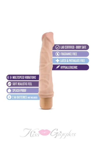 Cock Vibe 8.75 inch Realistic Vibrator #6 - Natural