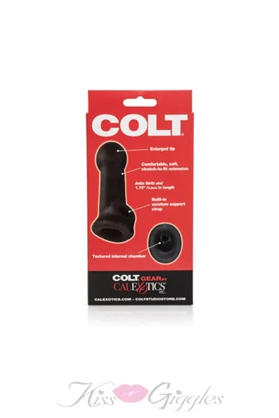 Colt slugger male penis extension sleeve with scrotum support strap