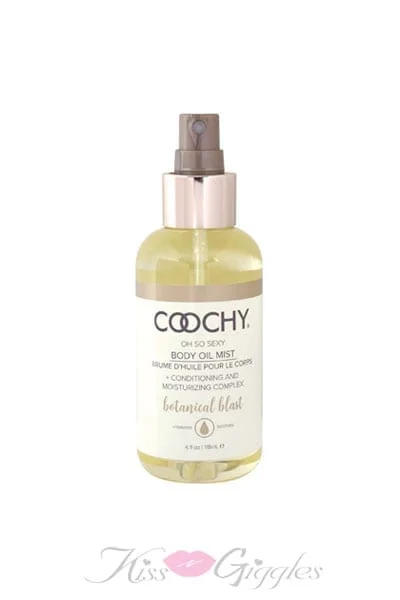 Coochy Body Oil Mist - 4 Oz Vanilla, Orange Blossom & Gardenias