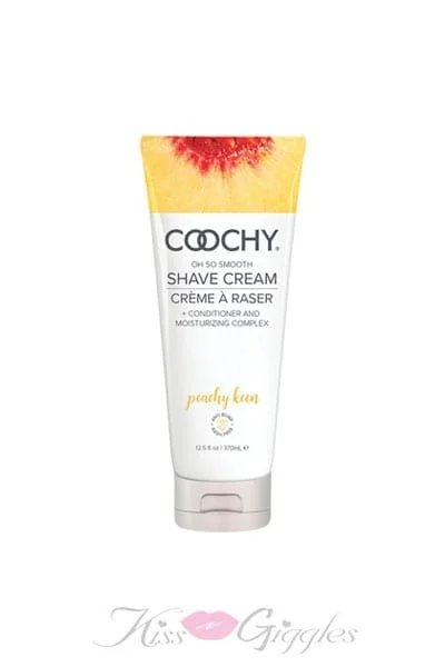 Coochy oh so smooth shave cream - peachy keen 12. 5 fl oz 370ml