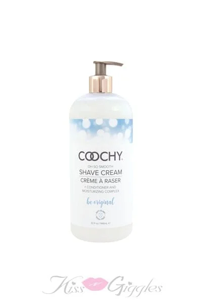 Coochy Shave Cream Be Original 32 Oz Fragrance Free