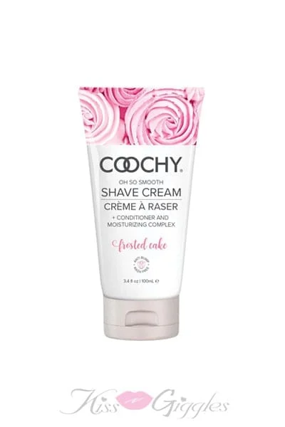 Coochy Shave Cream Conditioner - Frosted Cake Scented 3.4 Oz