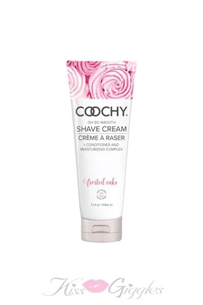 Coochy Shave Cream Conditioner - Frosted Cake Scented 7.2 Oz