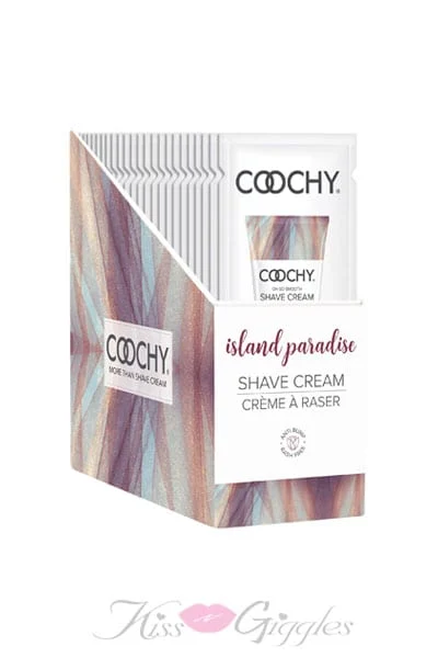 Coochy Shave Cream - Island Paradise - 15 ml Foils
